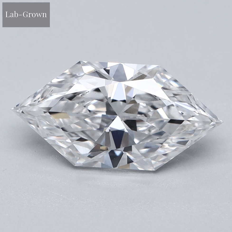 Elongated Hexagon Lab-Grown Diamond