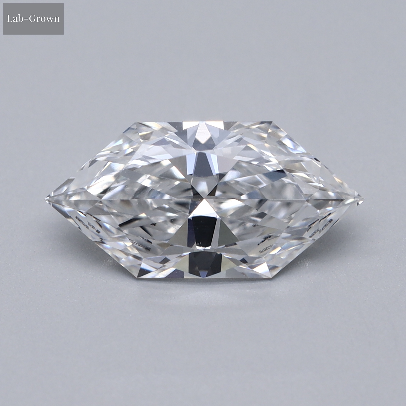 Elongated Hexagon Lab-Grown Diamond