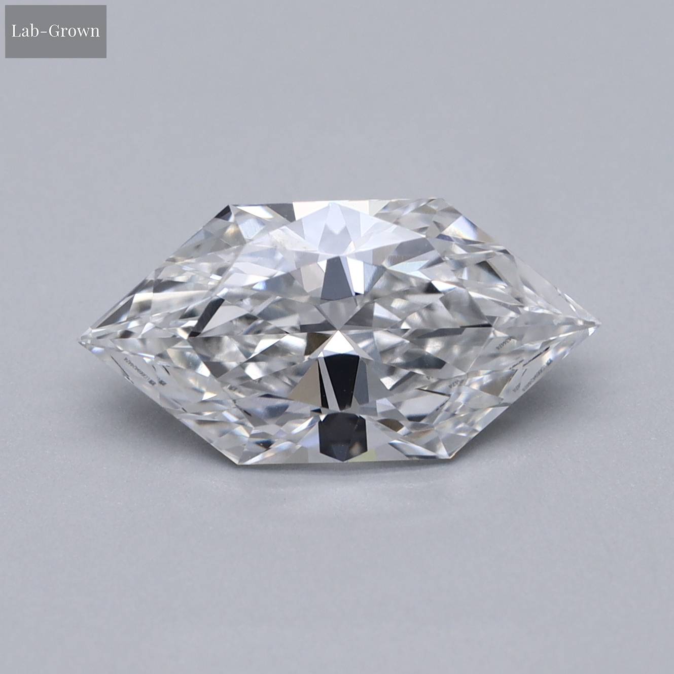 Elongated Hexagon Lab-Grown Diamond