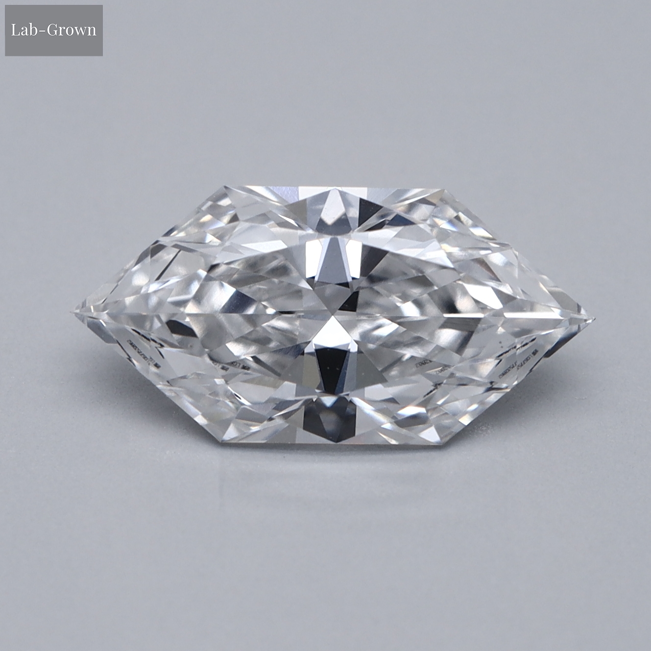 Elongated Hexagon Lab-Grown Diamond