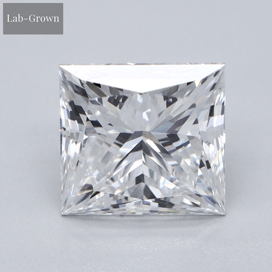 Princess Cut Lab-Grown Diamond