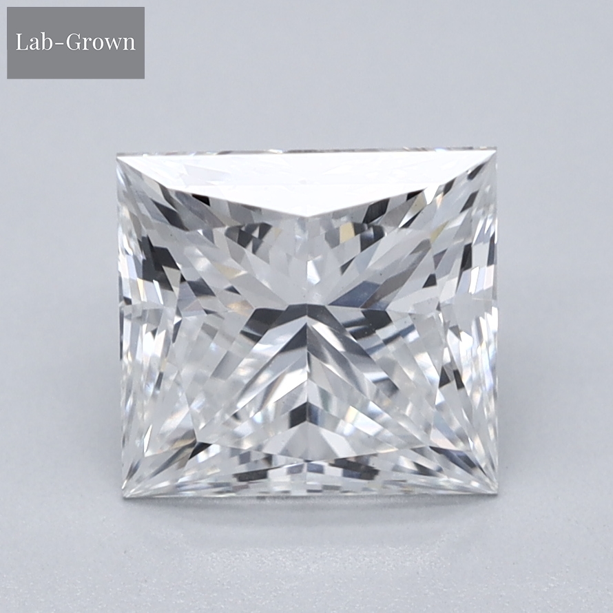 Princess Cut Lab-Grown Diamond