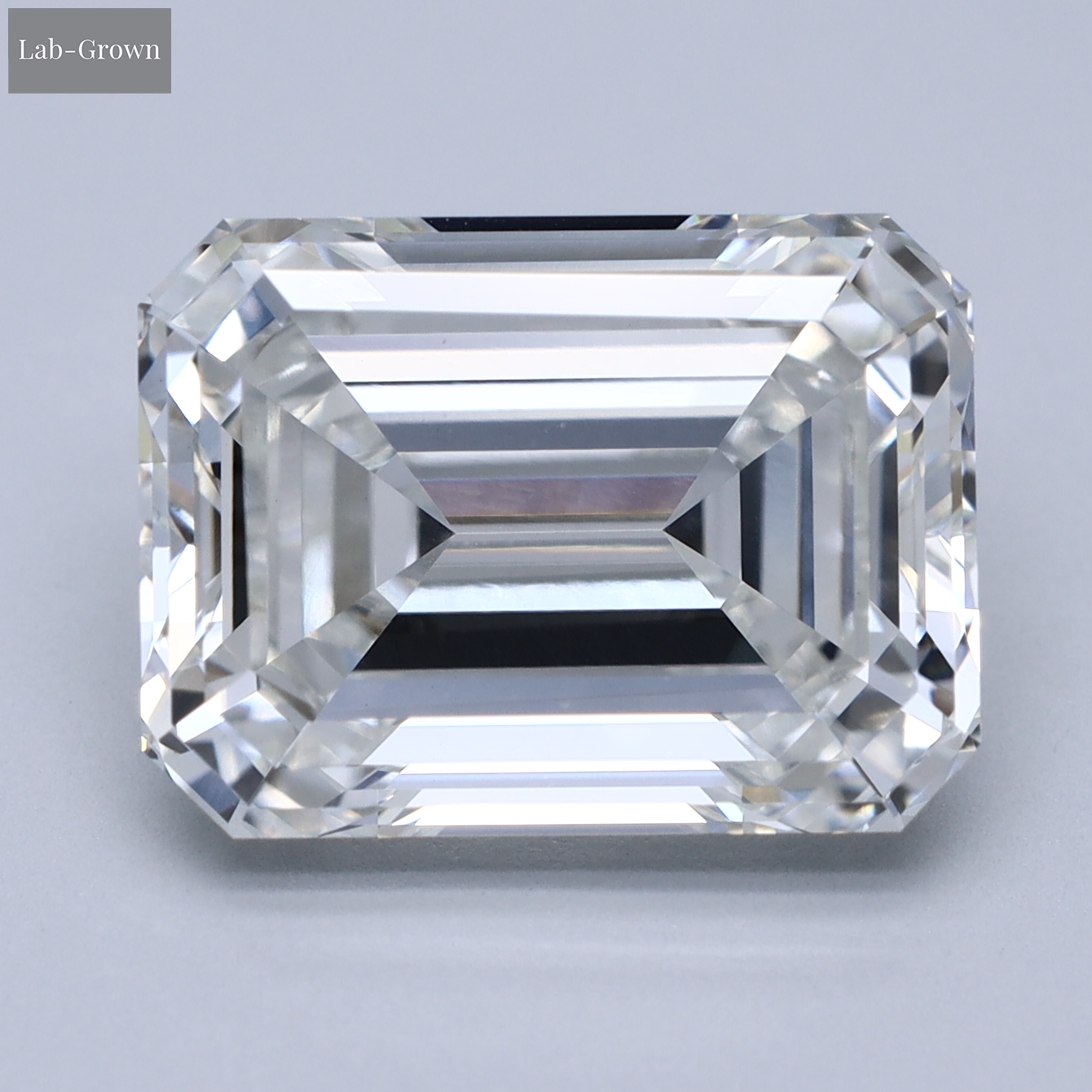 Emerald Cut Lab-Grown Diamond