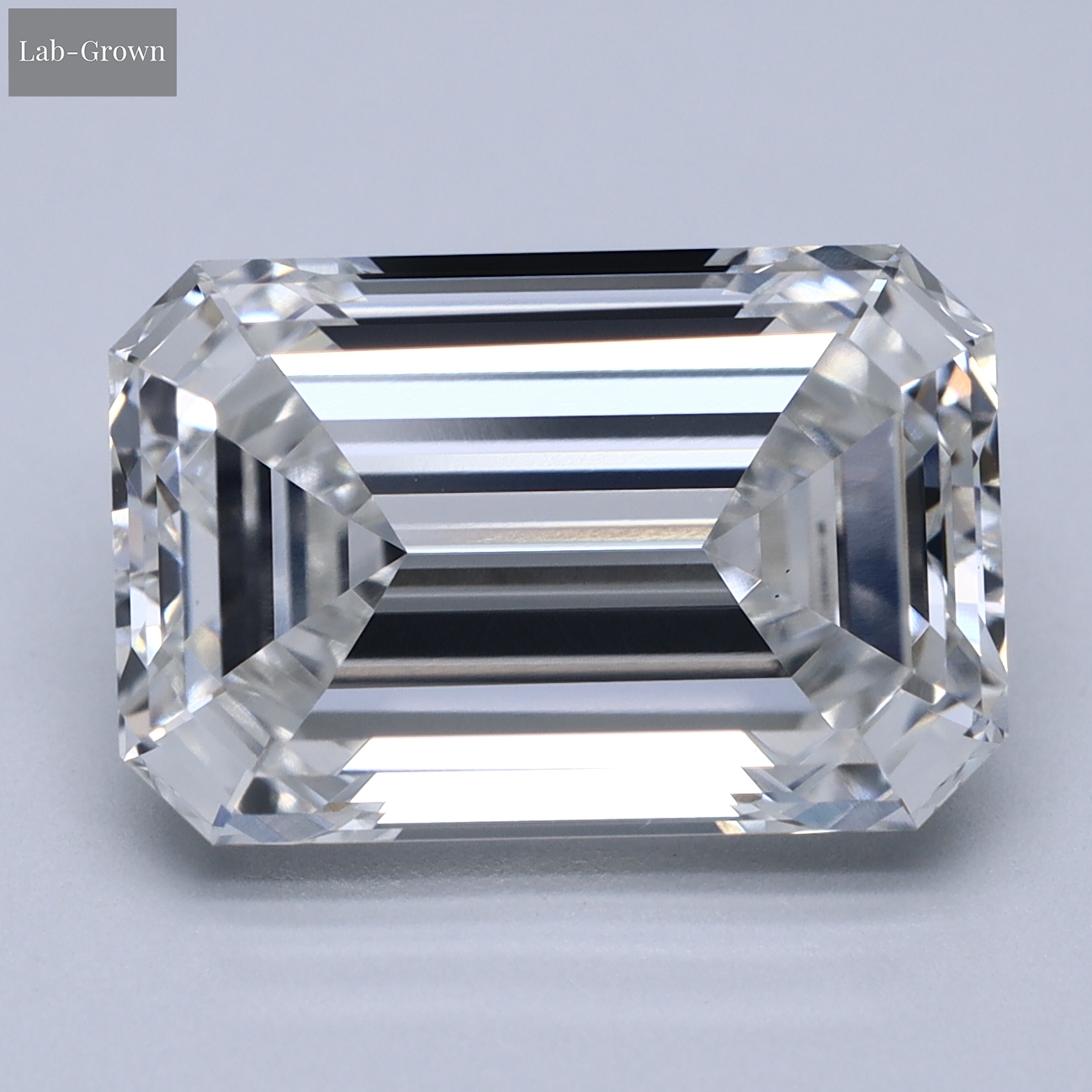 Emerald Cut Lab-Grown Diamond