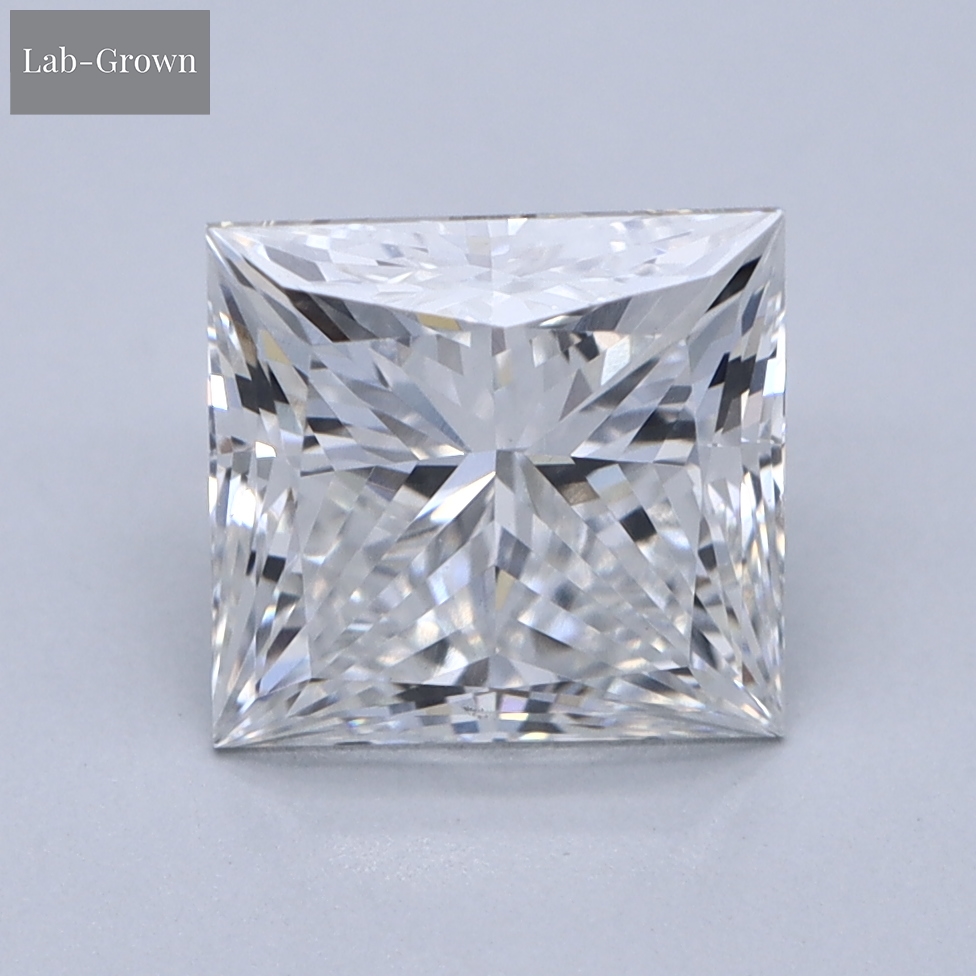 Princess Cut Lab-Grown Diamond