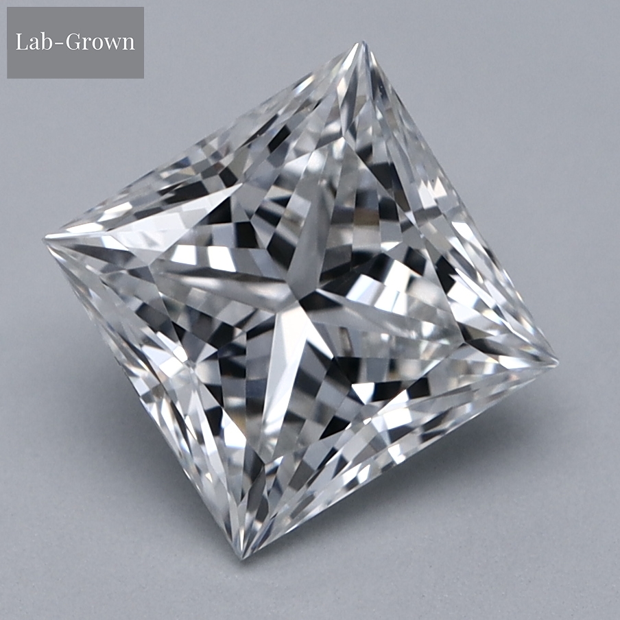 Princess Cut Lab-Grown Diamond