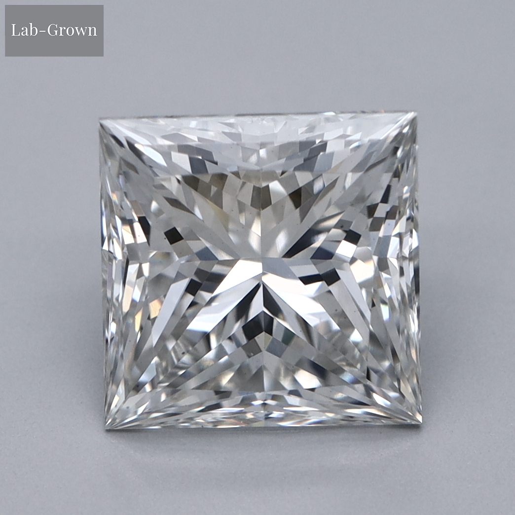 Princess Cut Lab-Grown Diamond