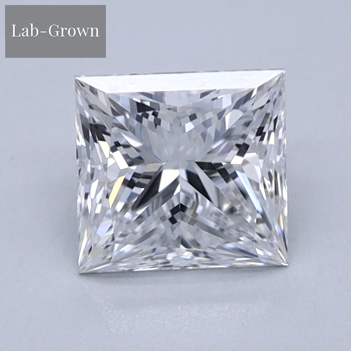 Princess Cut Lab-Grown Diamond