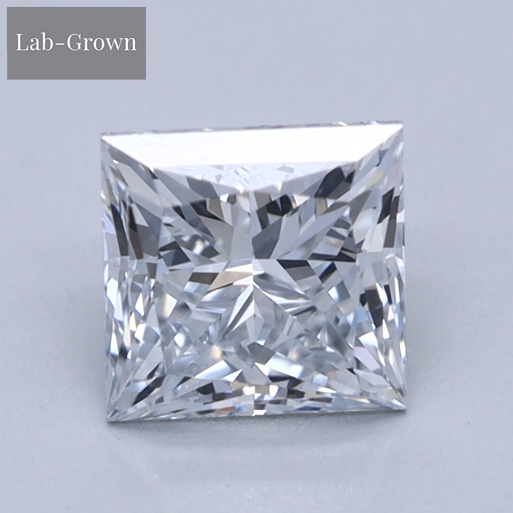 Princess Cut Lab-Grown Diamond