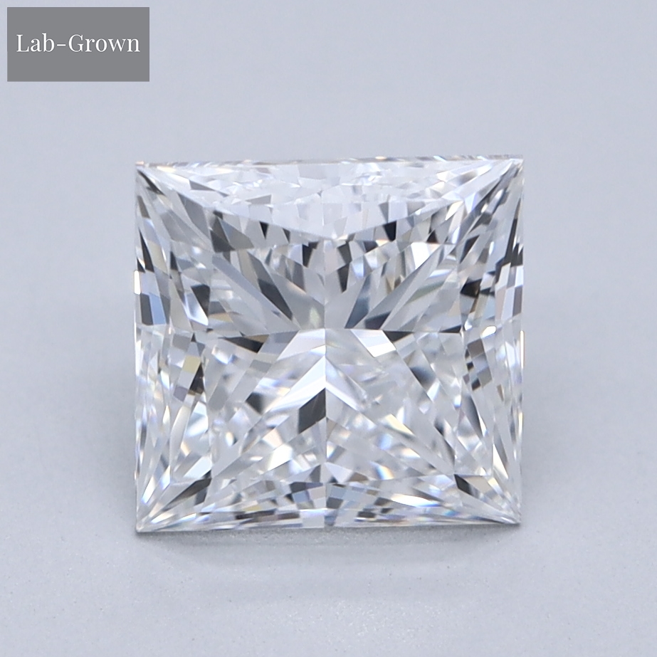 Princess Cut Lab-Grown Diamond
