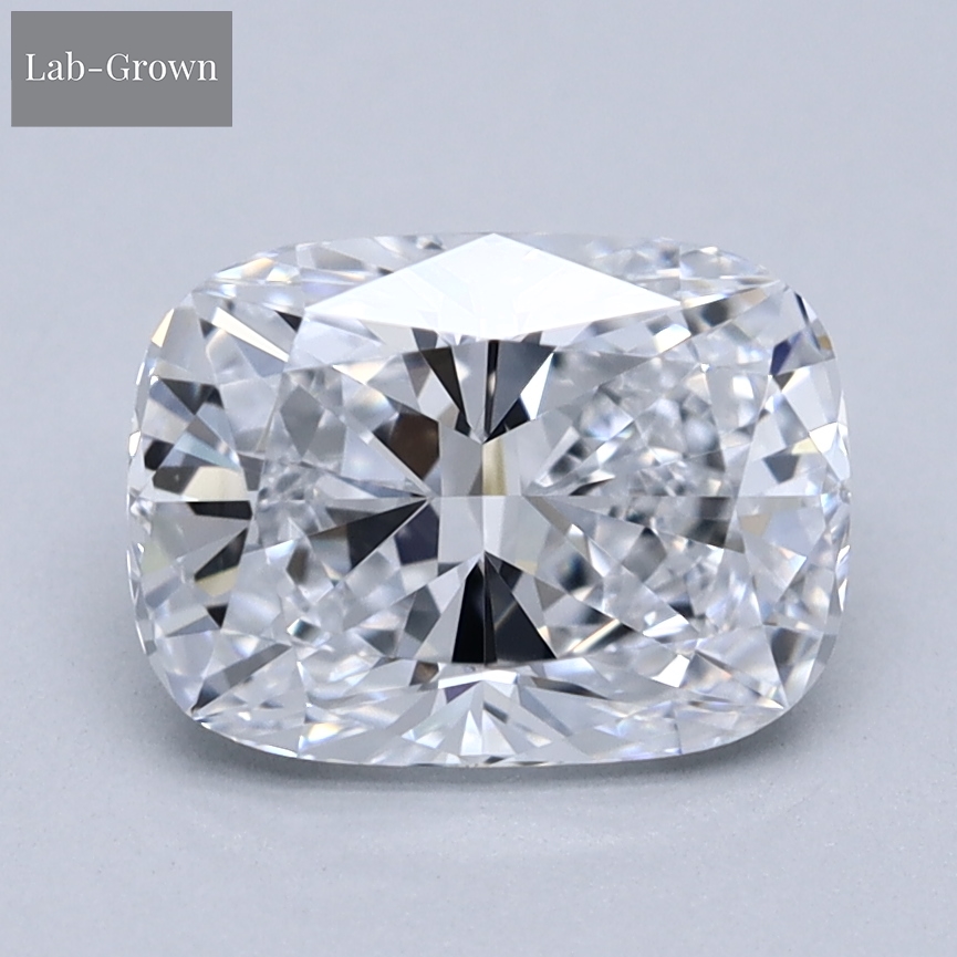 Cushion Cut Lab-Grown Diamond