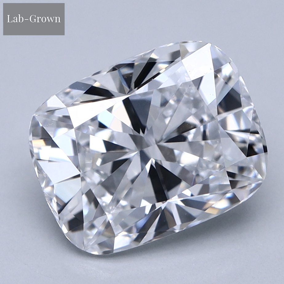 Cushion Cut Lab-Grown Diamond
