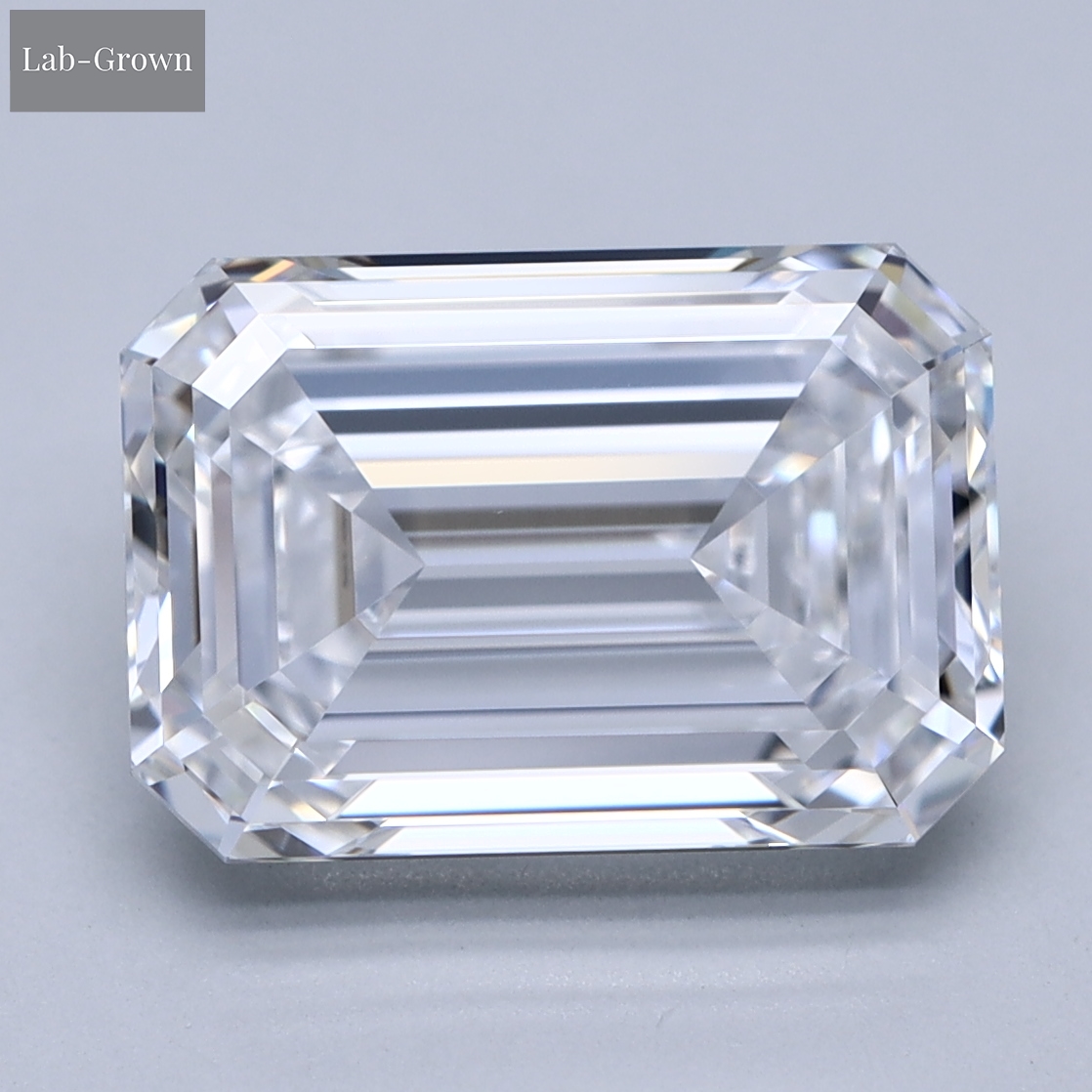 Emerald Cut Lab-Grown Diamond