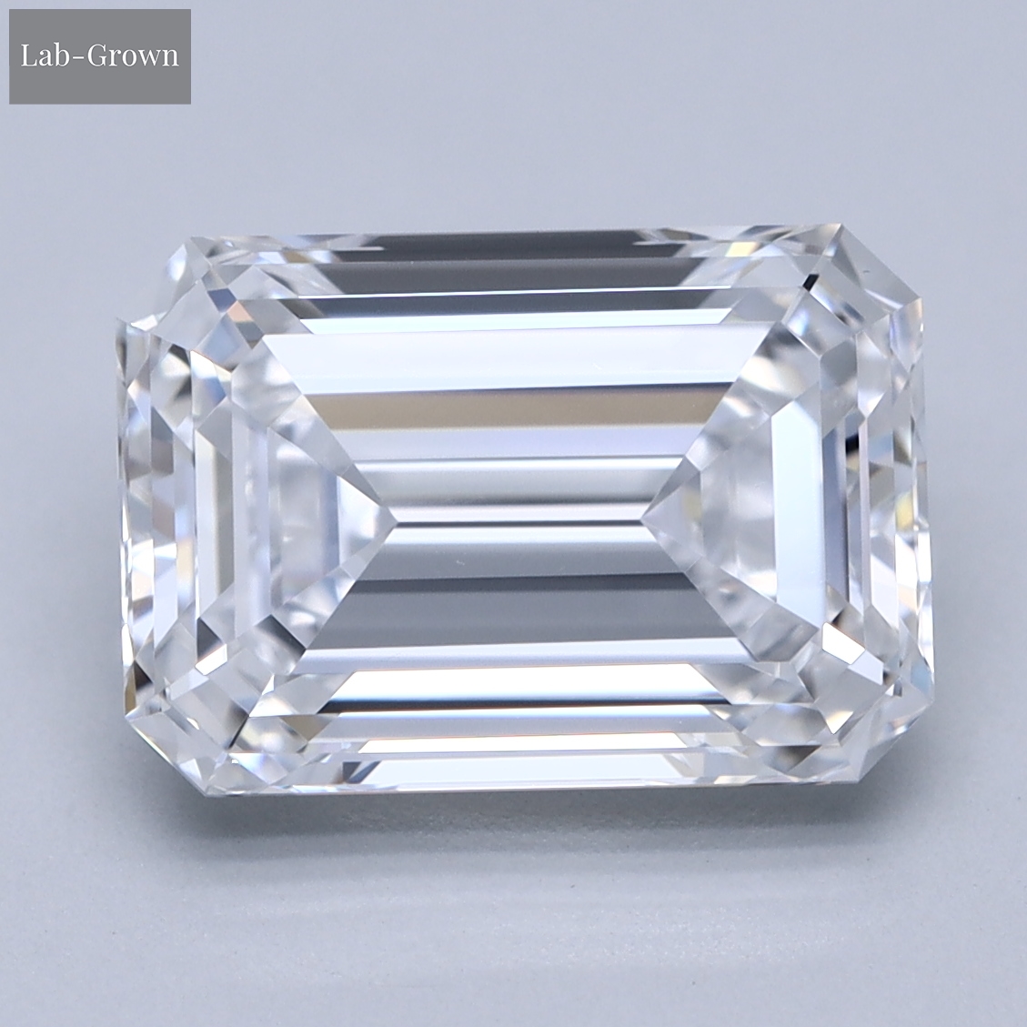 Emerald Cut Lab-Grown Diamond