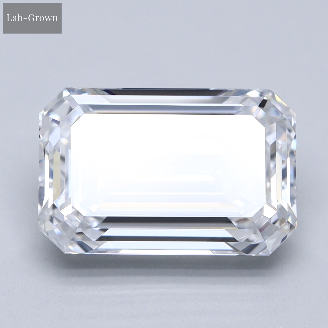 Emerald Cut Lab-Grown Diamond