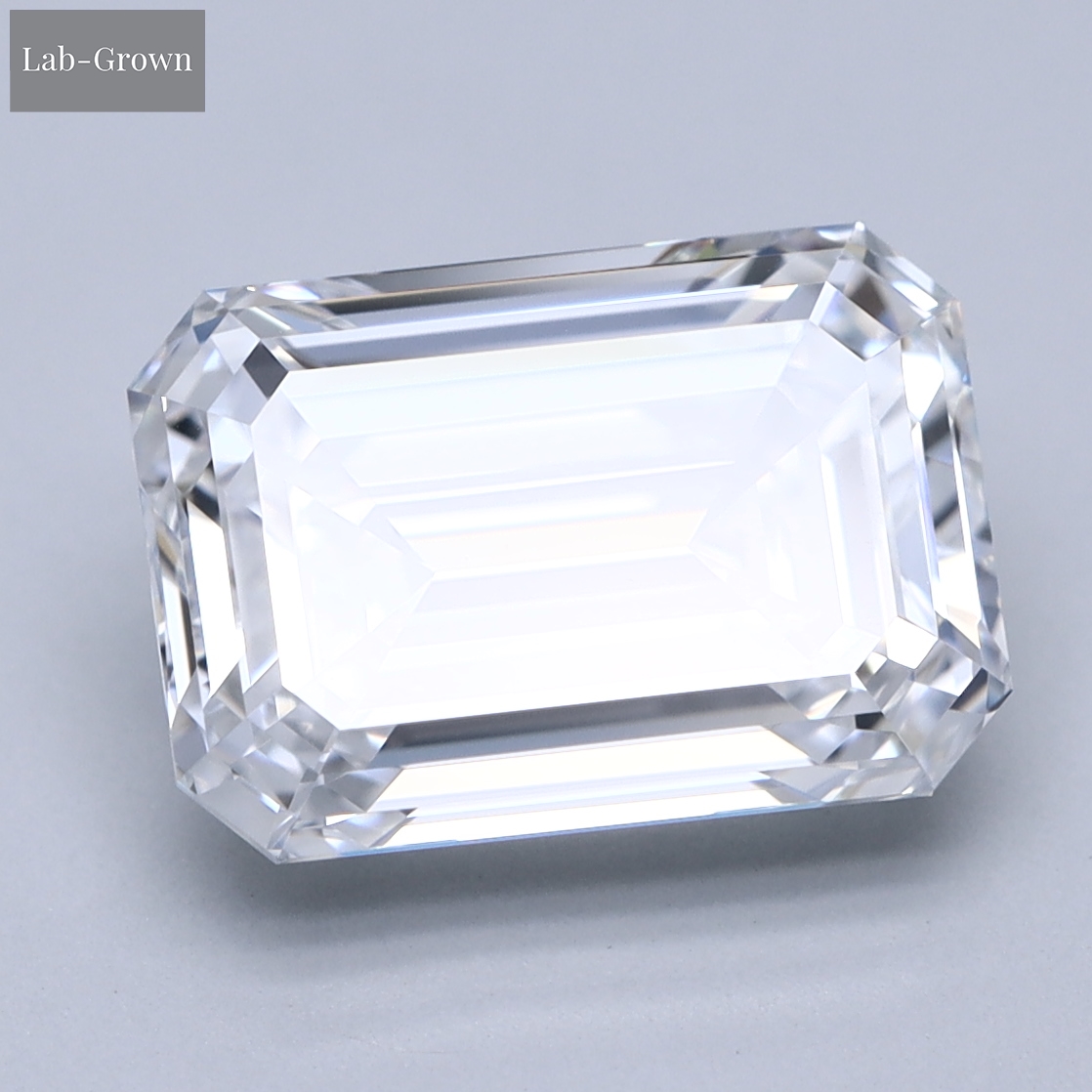 Emerald Cut Lab-Grown Diamond