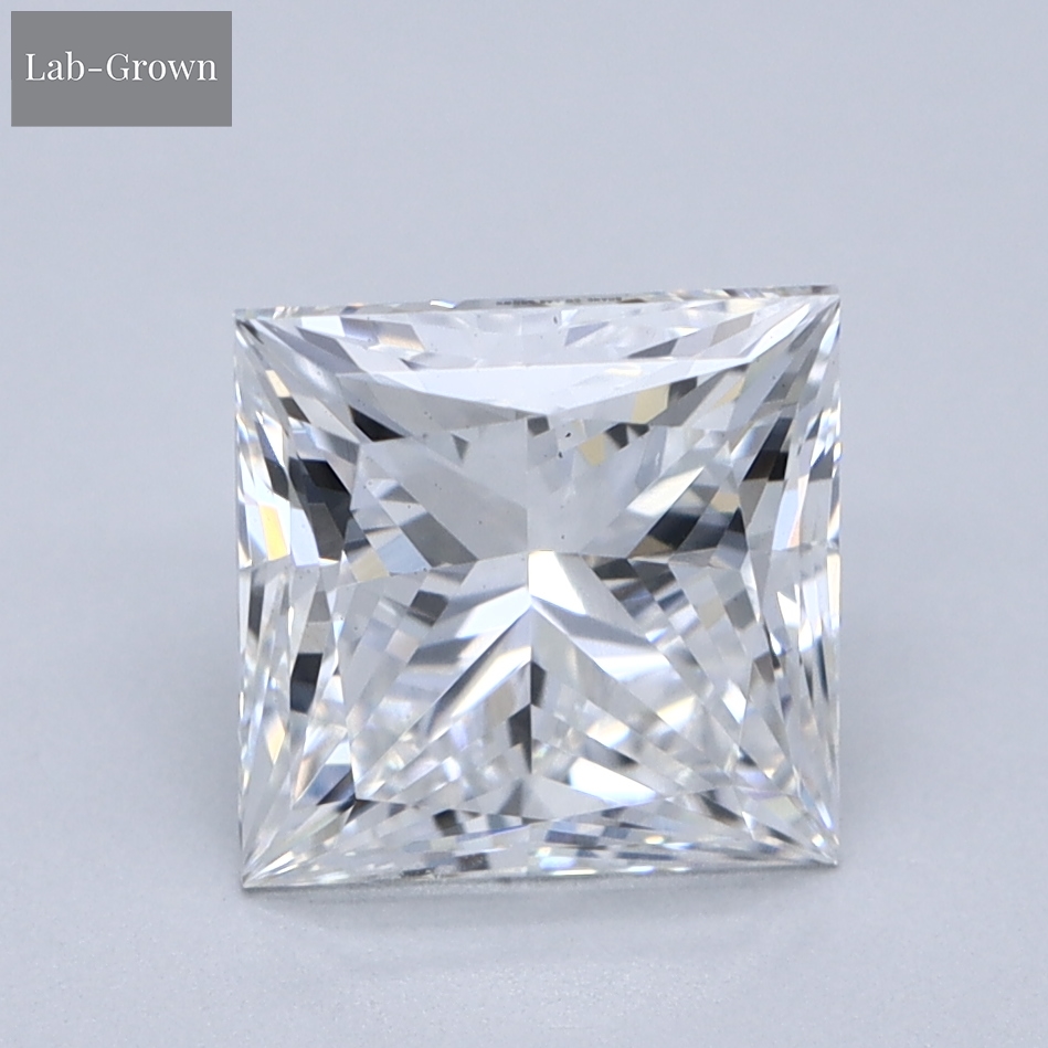 Princess Cut Lab-Grown Diamond