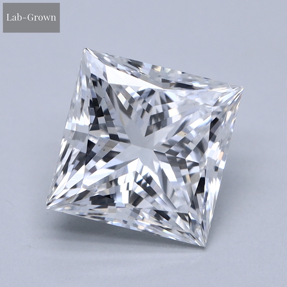 Princess Cut Lab-Grown Diamond