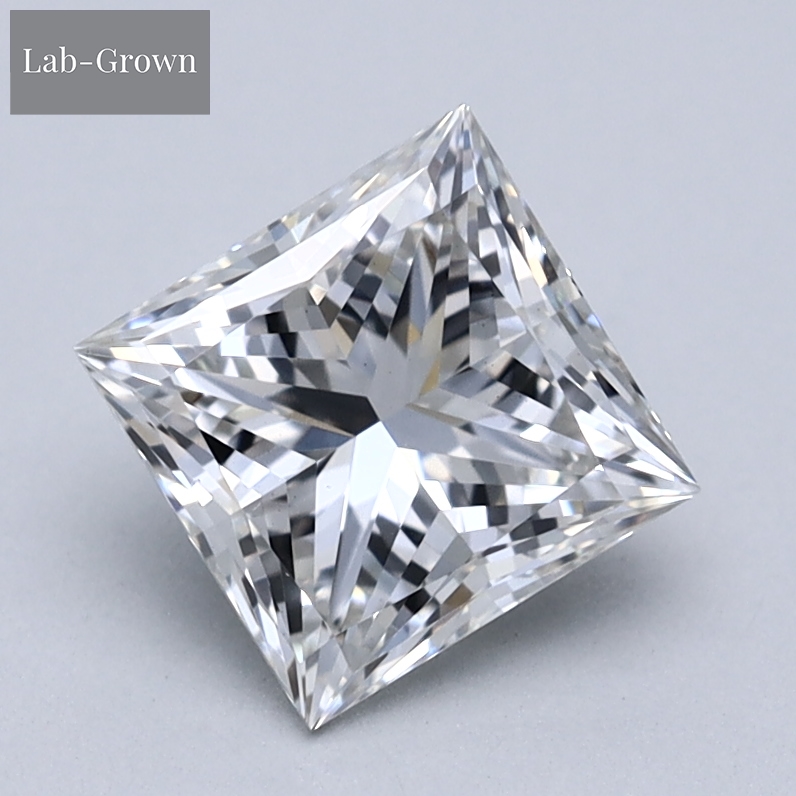 Princess Cut Lab-Grown Diamond