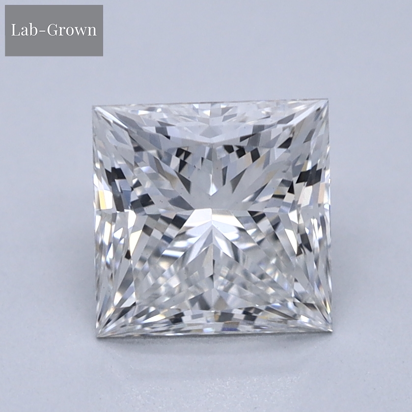 Princess Cut Lab-Grown Diamond