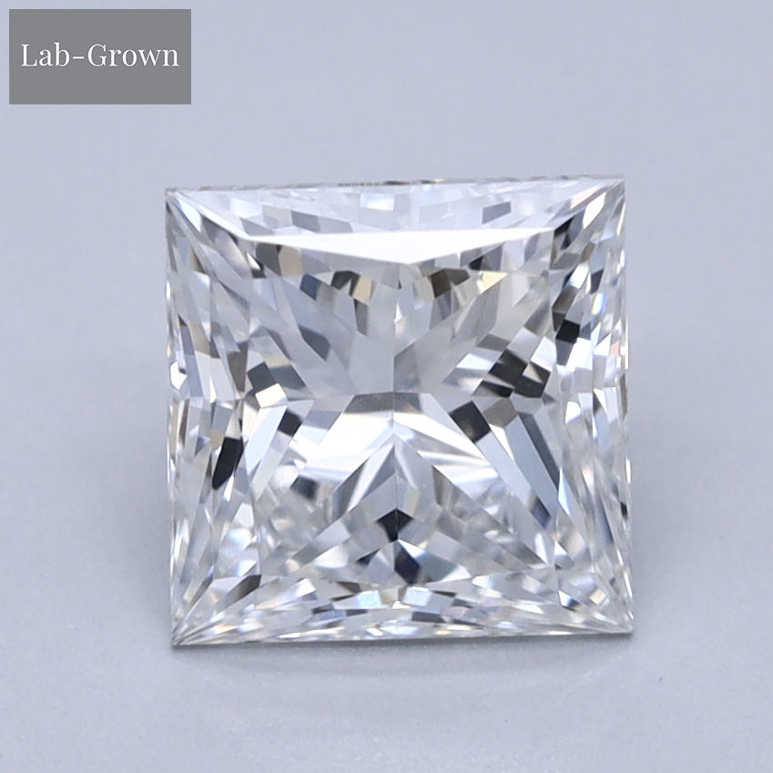 Princess Cut Lab-Grown Diamond