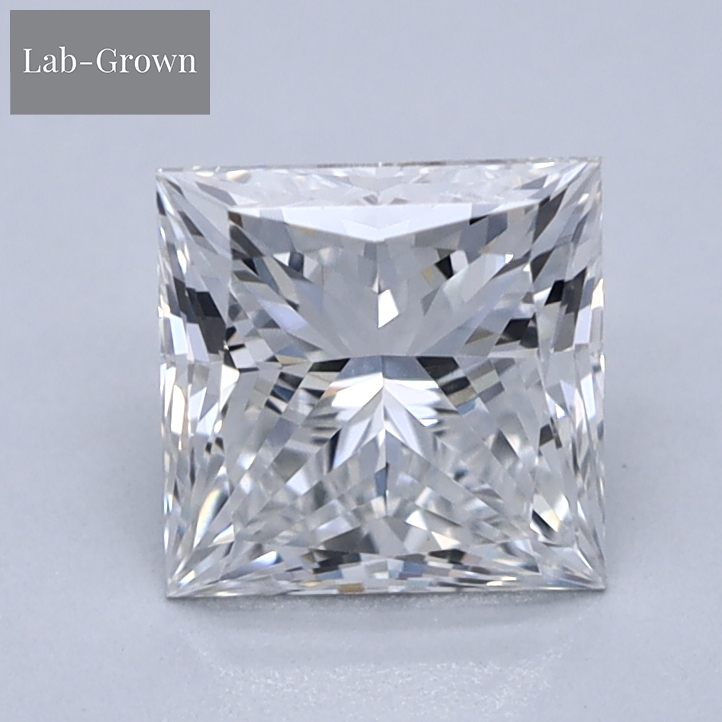 Princess Cut Lab-Grown Diamond