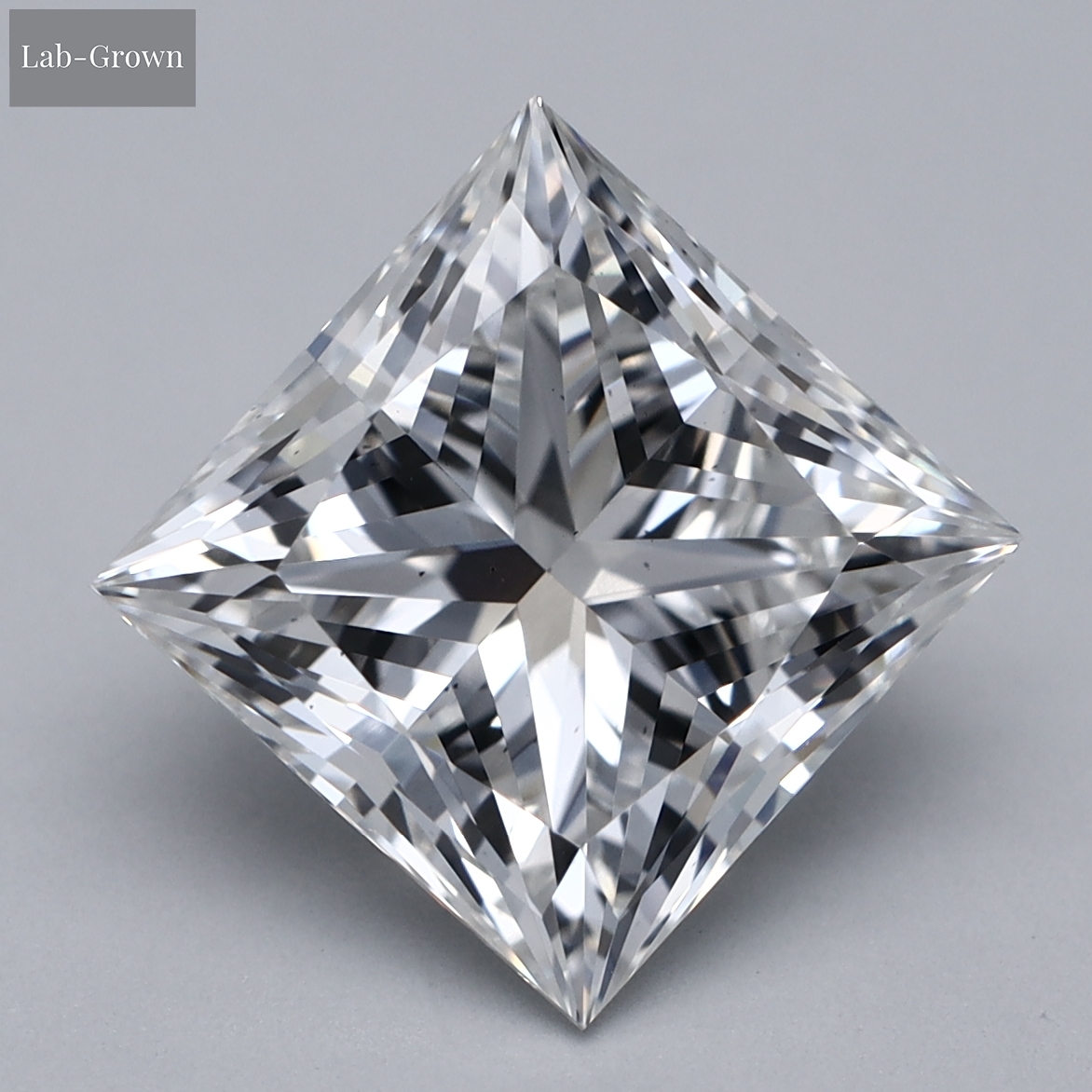 Princess Cut Lab-Grown Diamond