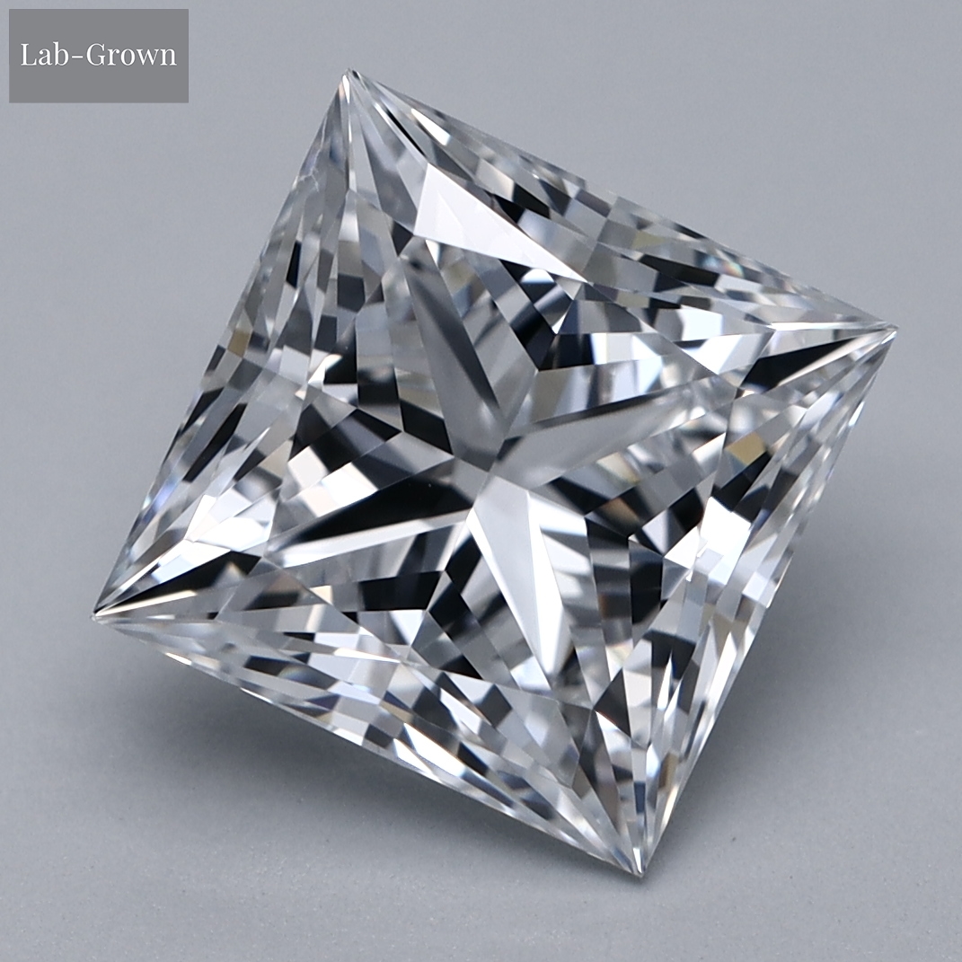 Princess Cut Lab-Grown Diamond