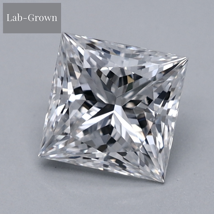 Princess Cut Lab-Grown Diamond