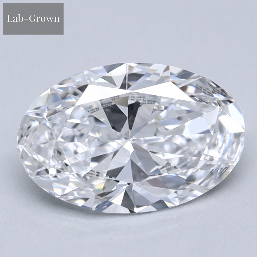 Oval Lab-Grown Diamond
