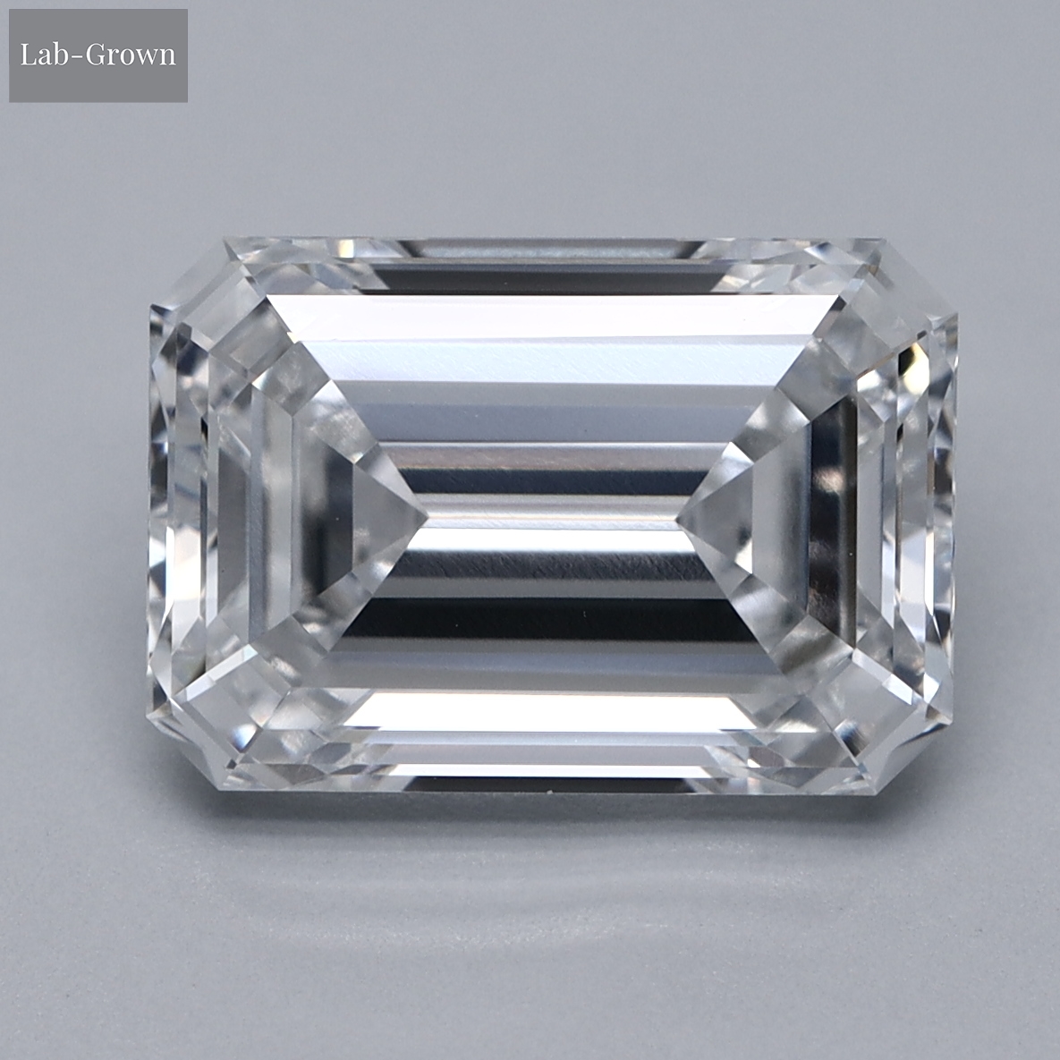 Emerald Cut Lab-Grown Diamond