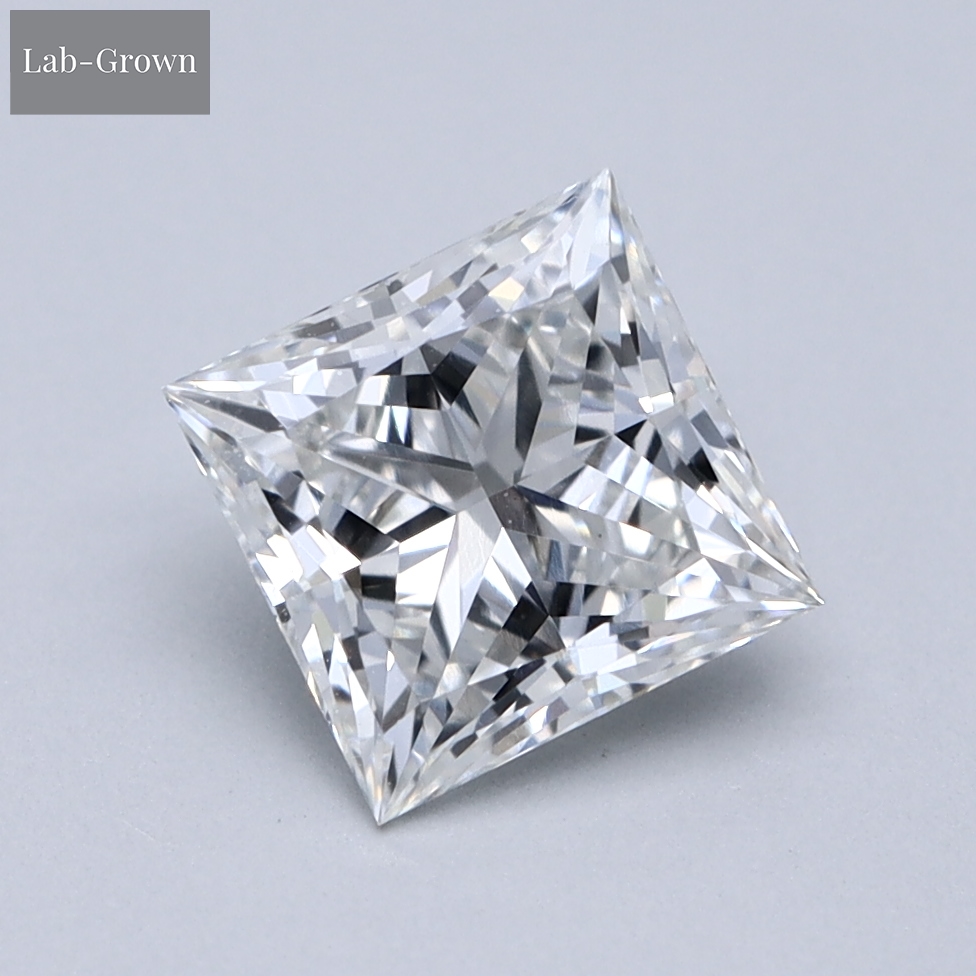 Princess Cut Lab-Grown Diamond