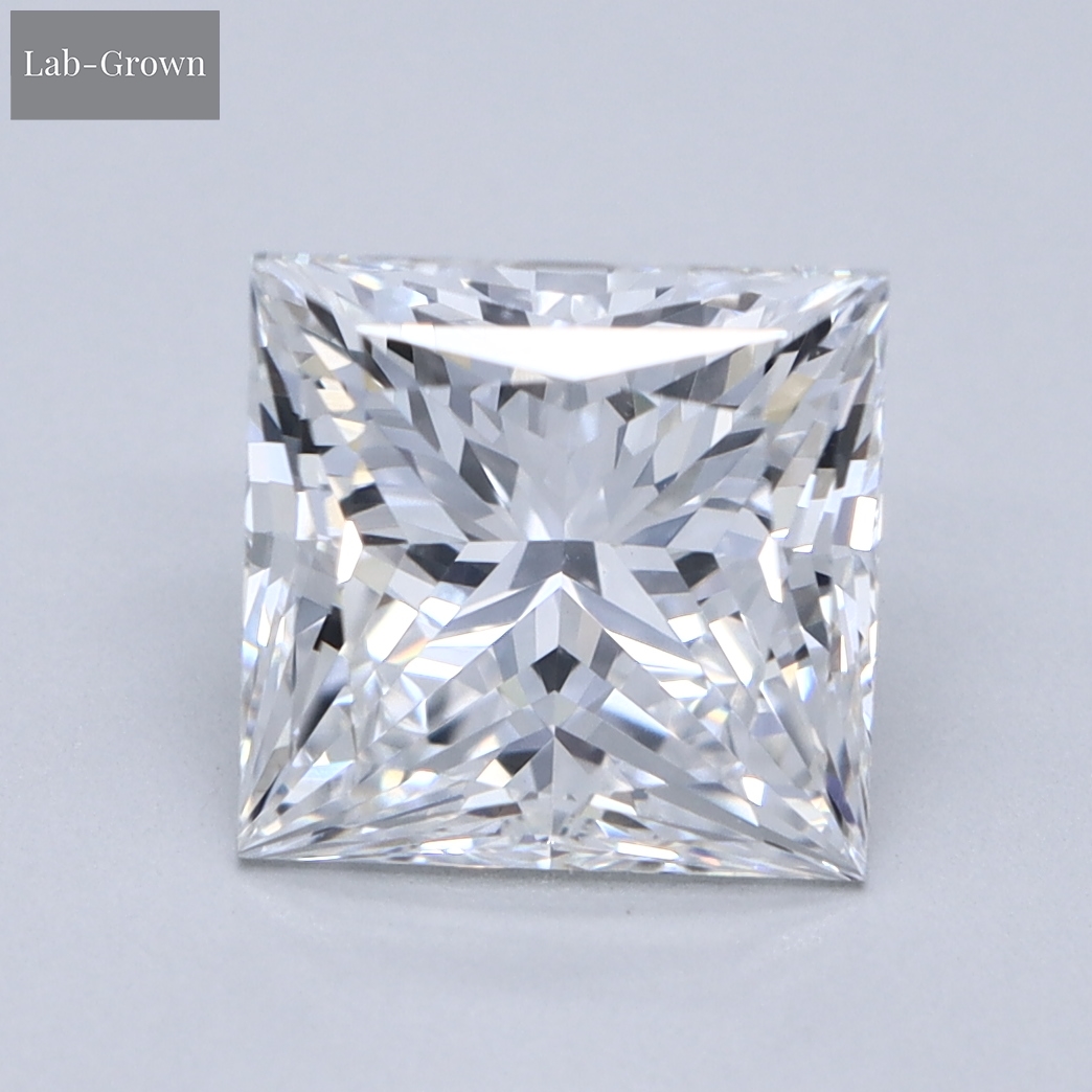 Princess Cut Lab-Grown Diamond