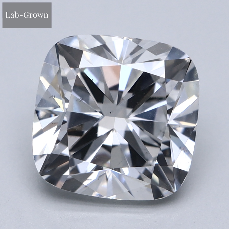 Cushion Cut Lab-Grown Diamond