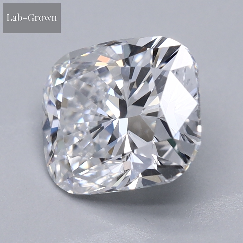 Cushion Cut Lab-Grown Diamond