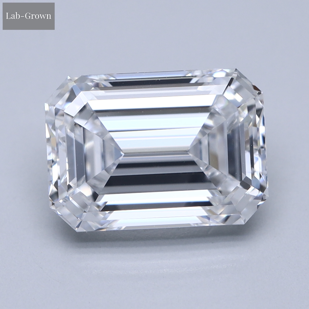 Emerald Cut Lab-Grown Diamond