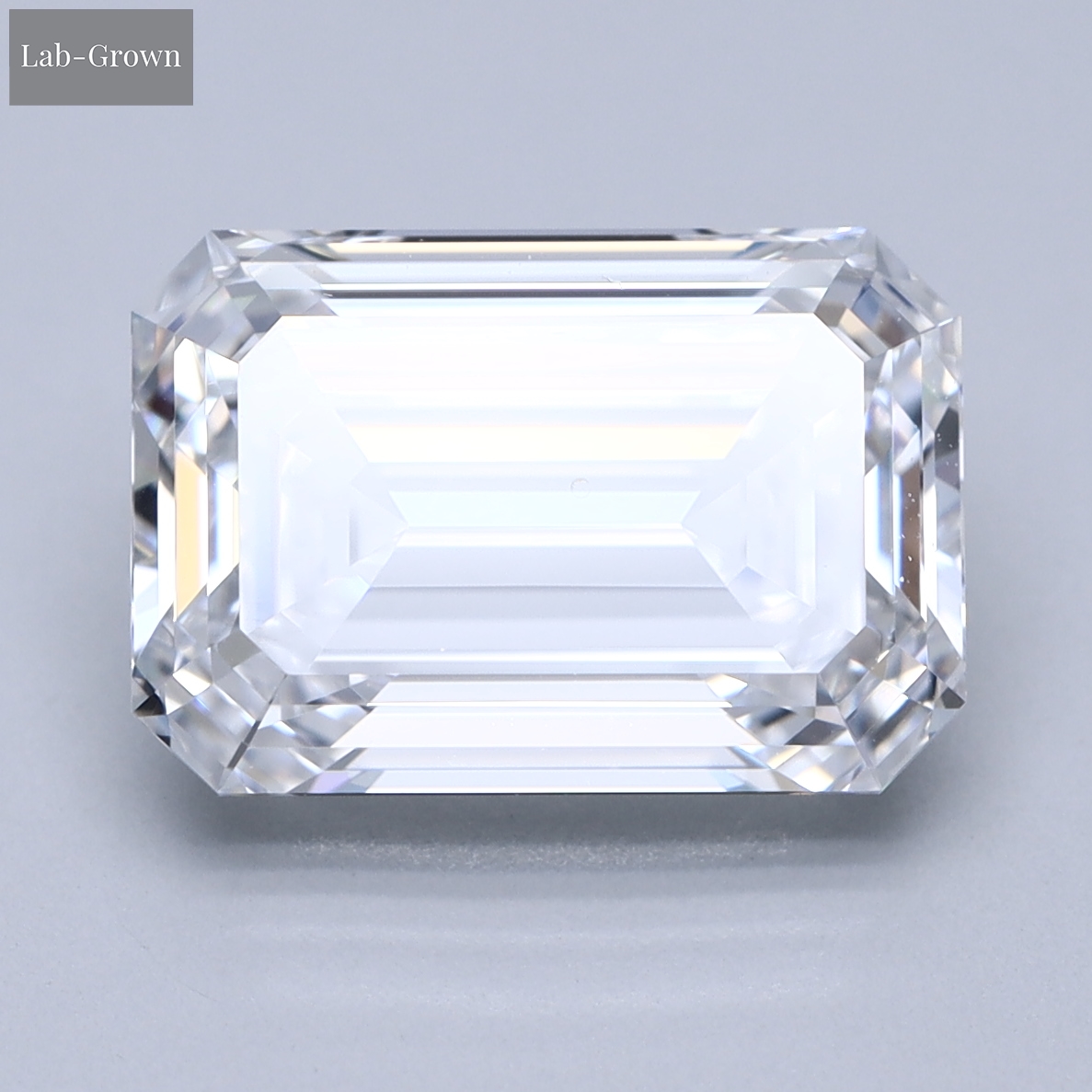 Emerald Cut Lab-Grown Diamond