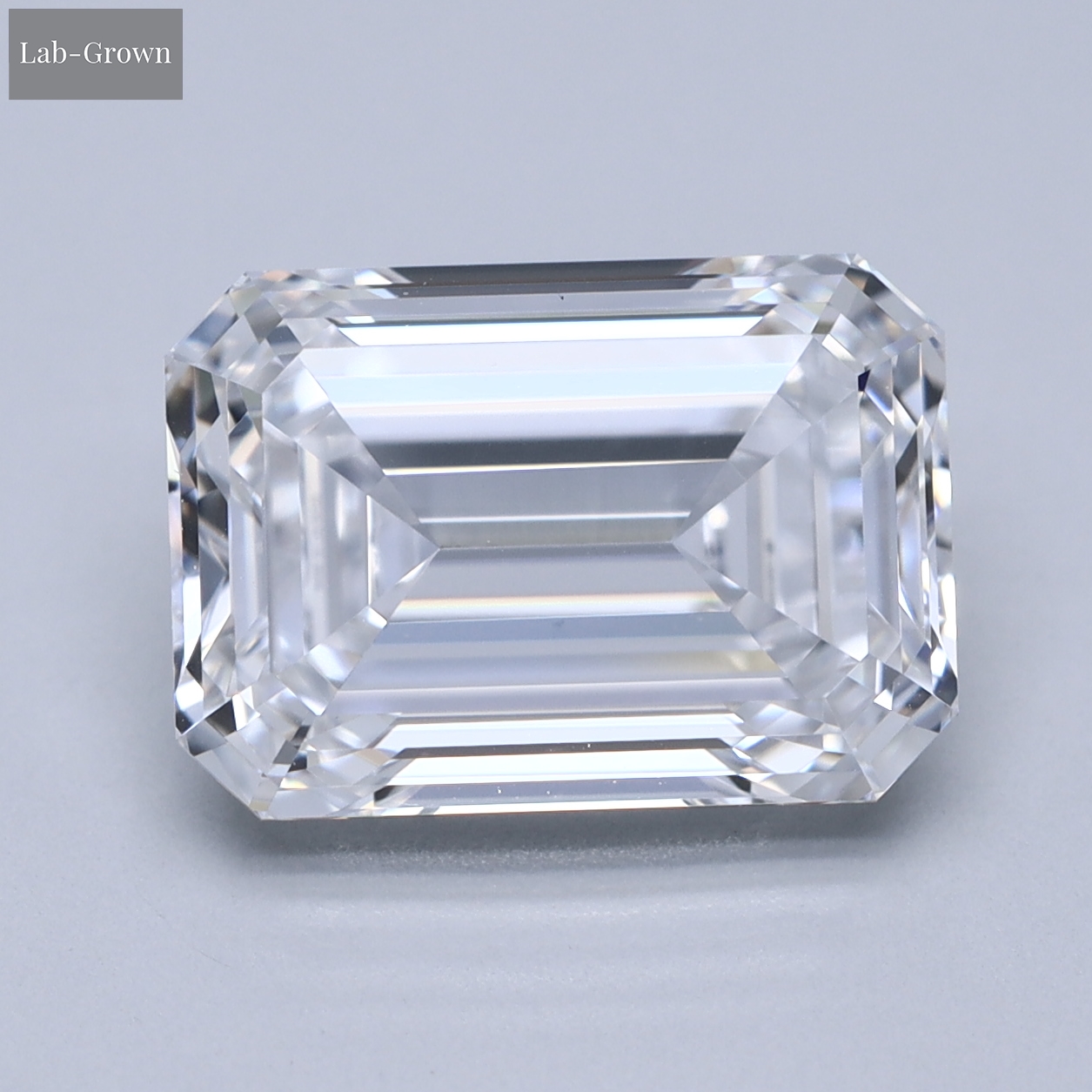 Emerald Cut Lab-Grown Diamond