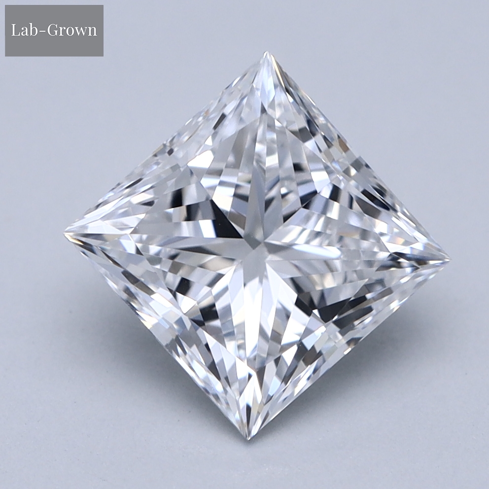 Princess Cut Lab-Grown Diamond