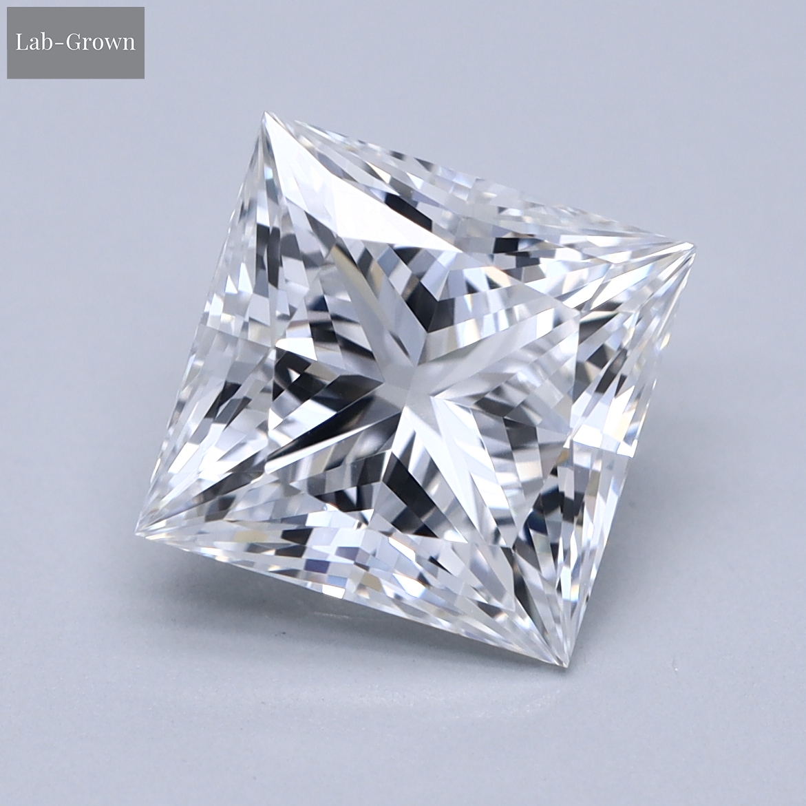 Princess Cut Lab-Grown Diamond