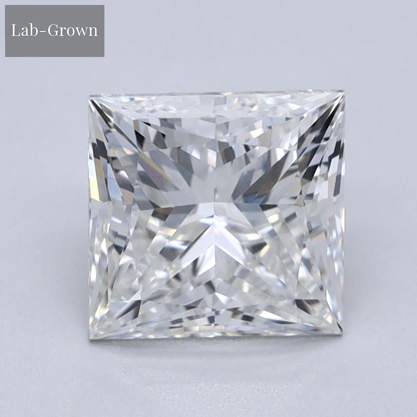 Princess Cut Lab-Grown Diamond