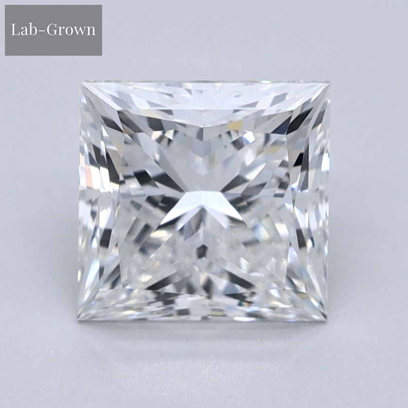 Princess Cut Lab-Grown Diamond