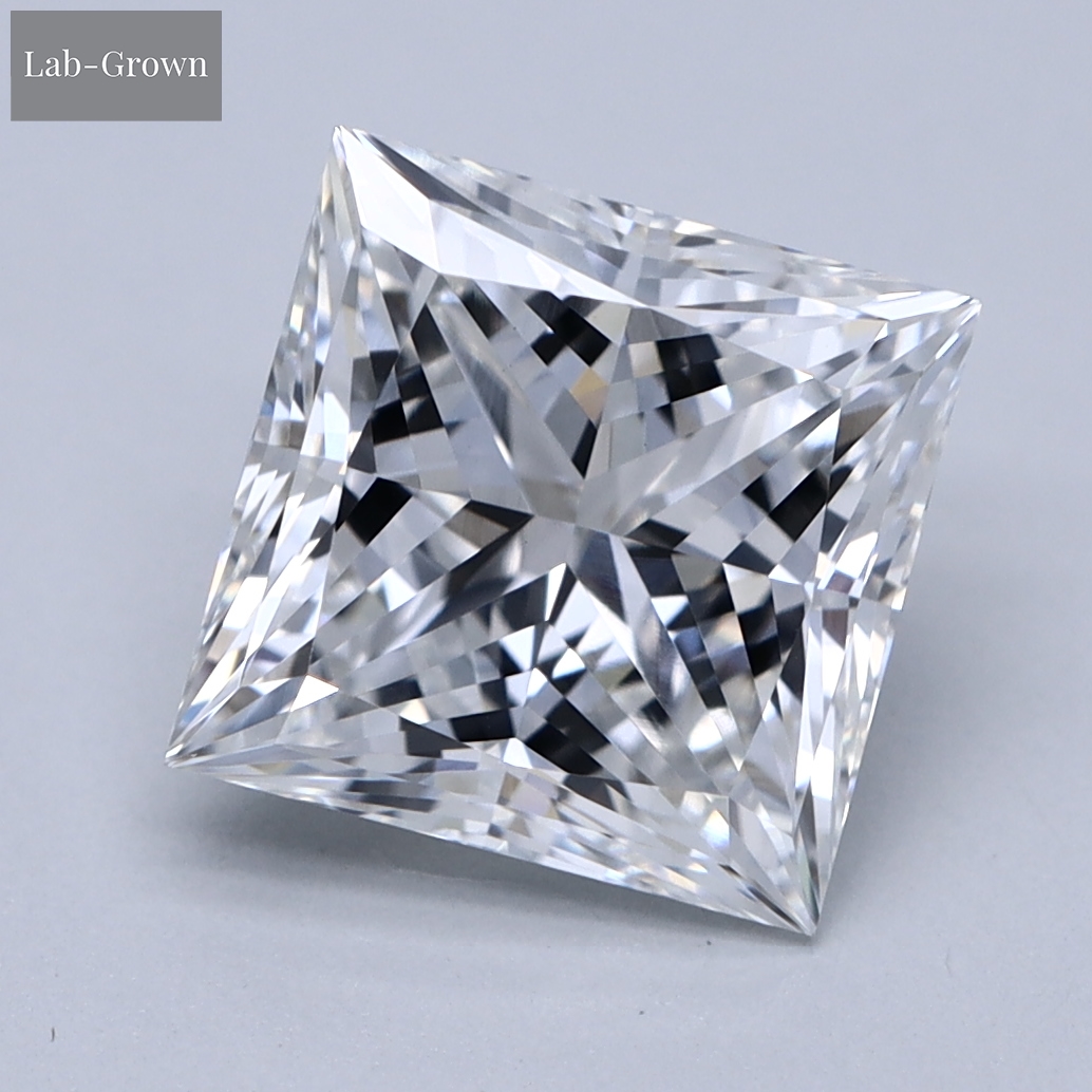 Princess Cut Lab-Grown Diamond