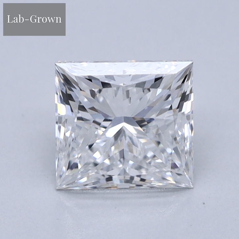 Princess Cut Lab-Grown Diamond