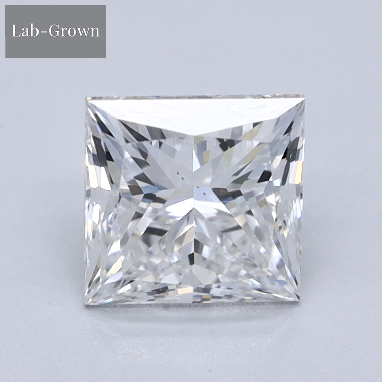 Princess Cut Lab-Grown Diamond