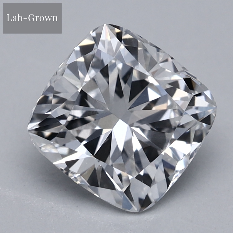 Cushion Cut Lab-Grown Diamond