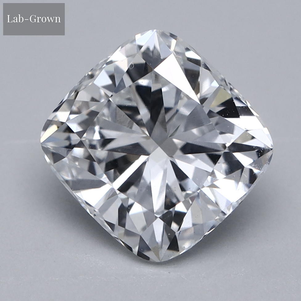 Cushion Cut Lab-Grown Diamond