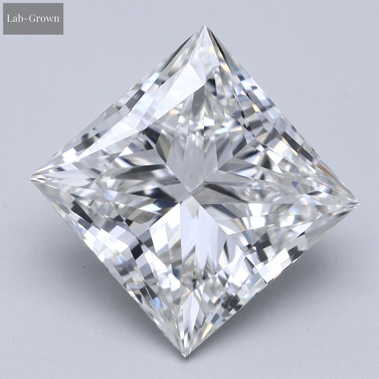 Princess Cut Lab-Grown Diamond