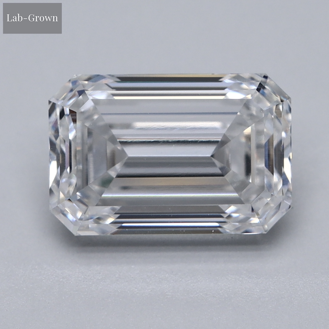 Emerald Cut Lab-Grown Diamond