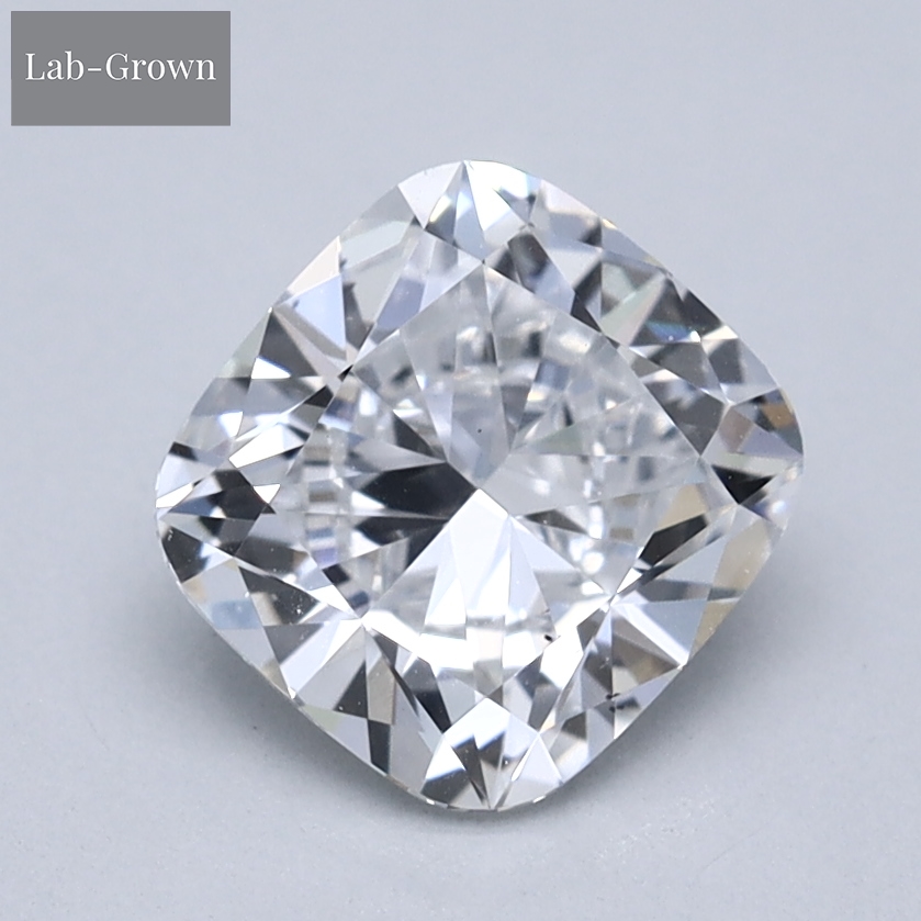 Cushion Cut Lab-Grown Diamond
